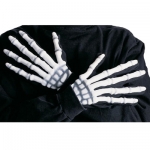 3D svítící rukavice kostlivec 