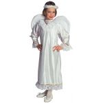 Kostým anděl - bílý kostým, křídla, svatozář