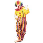 Circus Clown Jumpsuit with collar and suspenders