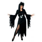 Costume Elvira Dress, belt with dagger