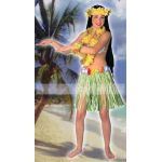 Hawaii miniskirt With flower belt. 2 models, 45 cm