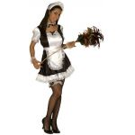 French maid dominique XL Dress, headpiece, choker, garter